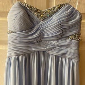 Ball gown (optional straps)